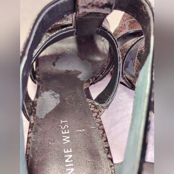 Nine West Snake Skin Pumps - Picture 12 of 12